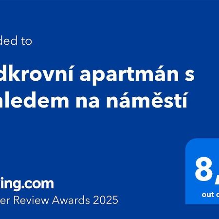 Podkrovni Apartman S Vyhledem Na Namesti Lomnice nad Lužnicí Екстериор снимка